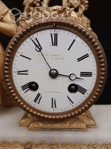 Reloj de sobremesa de bronce ormolu - Imagen 3