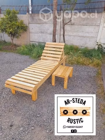 Reposeras con espaldar ajustable - Imagen 2