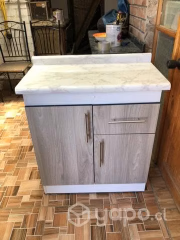 Mueble de cocina meson base 2 cuerpos color enigma - Imagen 2
