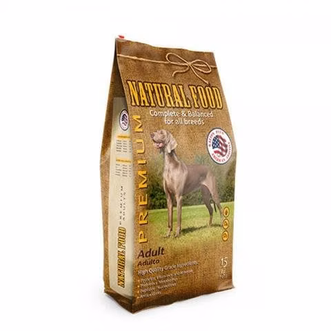 Natural food adulto raza grande 15 kg