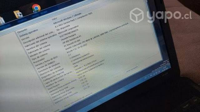 Notebook HP 450