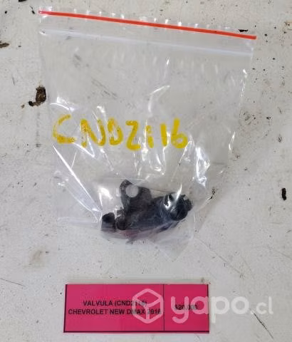 Válvula (CND2116) Chevrolet New Dmax 2016