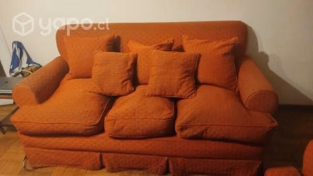 Sofá de 3 Cuerpos Rojo