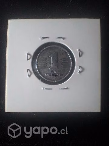 Moneda 1 comegato 1984 - Imagen 2