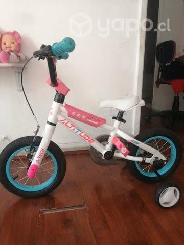 Bicicleta de niña aro 12