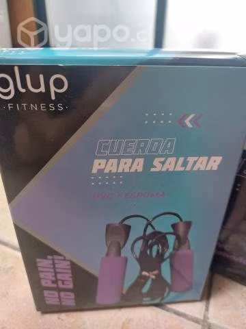 Pelota pilates, cuerda para saltar y bandas elásti - Imagen 2