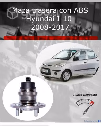 Maza trasera con ABS Hyundai I