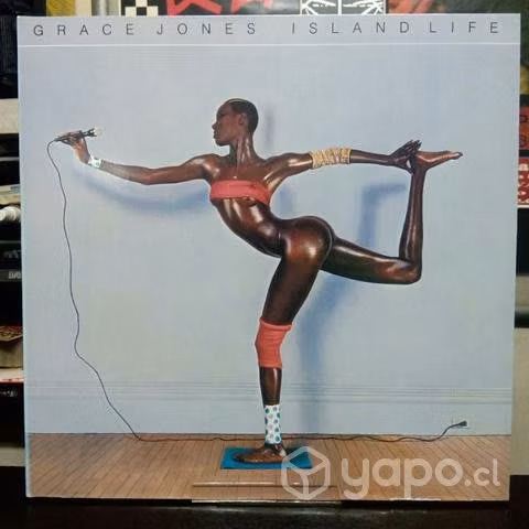 Vinilo Lp Grace Jones Island Life Original