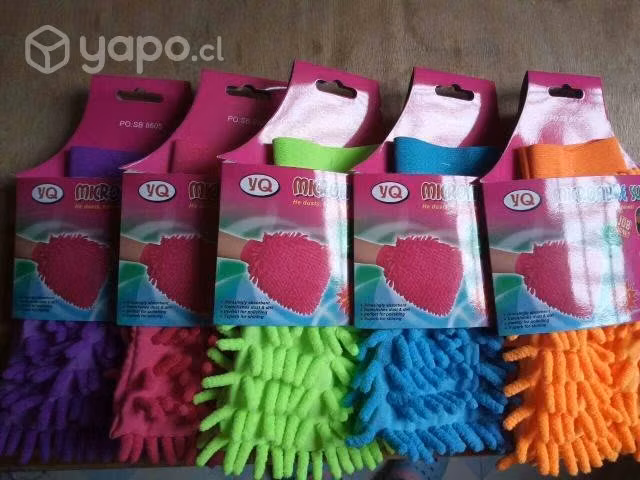 Guantes de microfibra