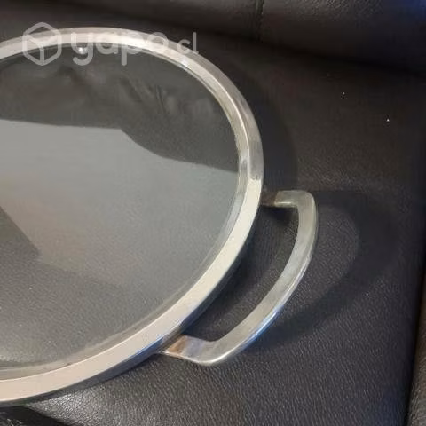 Bandeja de plaque y vidrio grueso