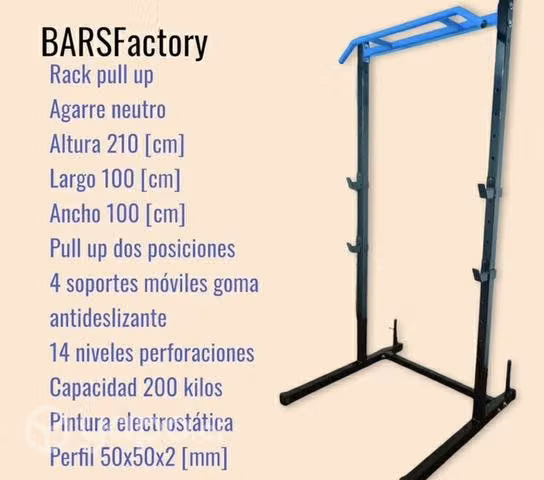 soporte barra olímpica , banca , etc