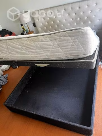 Cama de 2 Plazas Space Box (No incluye respaldo)
