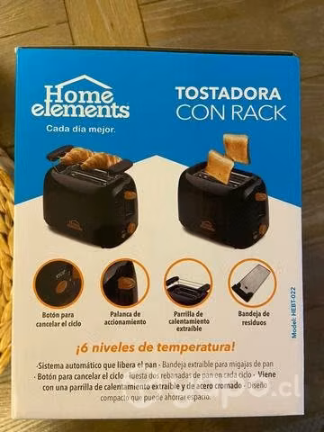 Tostadora con Rack Nuevo