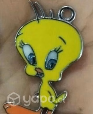 Collar Piolín patitas naranjas Nuevo