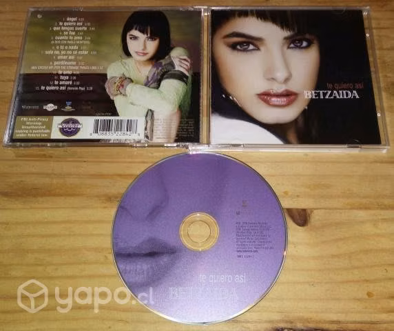 Betzaida - Te Quiero Así "2008" 13 Canciones Como