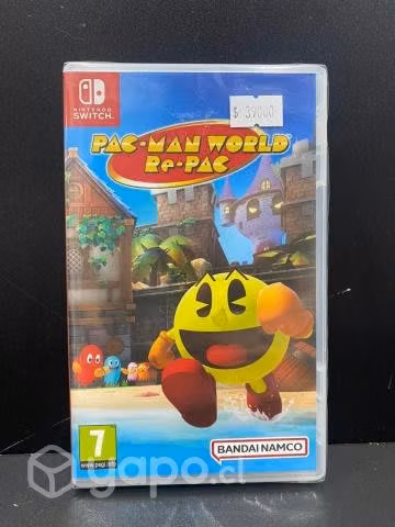 Nintendo switch Pacman World re pac