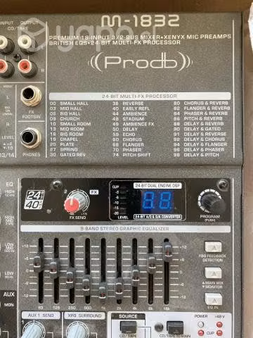 Consola Mezcladora Prodb M1832 - Imagen 2