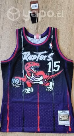 Camiseta Vince Carter Toronto Raptors talla M 1998