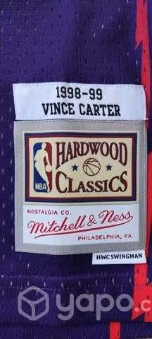 Camiseta Vince Carter Toronto Raptors talla M 1998
