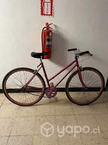 Bicicleta Rosada aro 26 única dueña