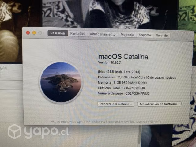 imac 21,5 late 2013 - Imagen 2