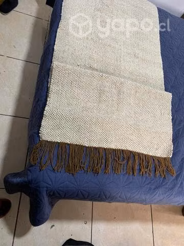 Piecera lana de oveja cama king