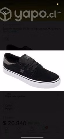 Zapatillas dc Trase Sd Low-Top Xkks Negro