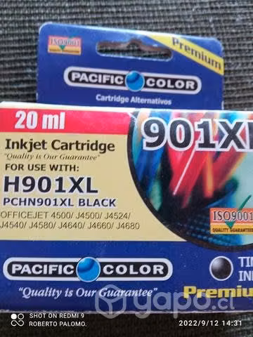 Tinta HP 901xl black alternativa de alta