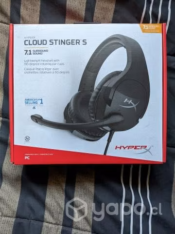 Audífonos Kingston HyperX Cloud Stinger S 7.1