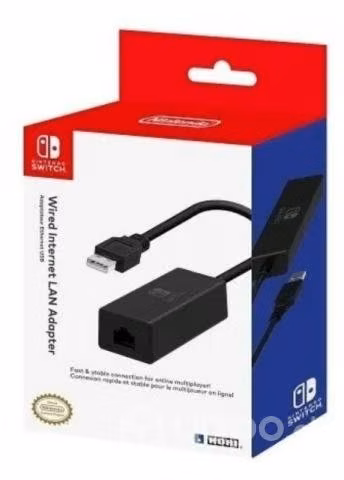 Nintendo SWitch adaptador Lan Hori-sniper game