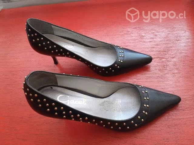 Zapato taco gacel cuero - Imagen 6