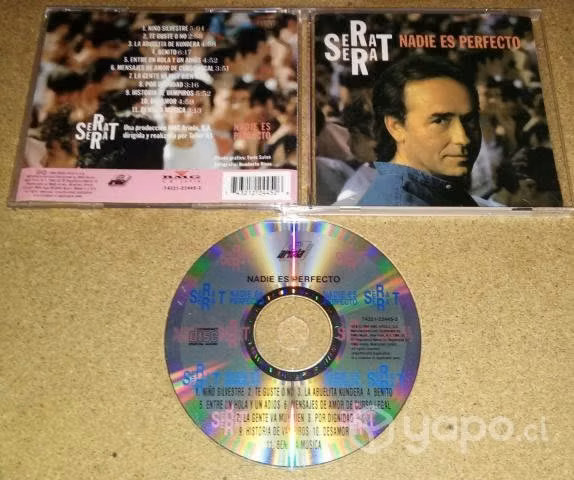 Joan Manuel Serrat - Nadie Es Perfecto "1994"