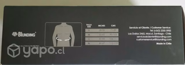 Faja lumbosacral Blunding Talla L