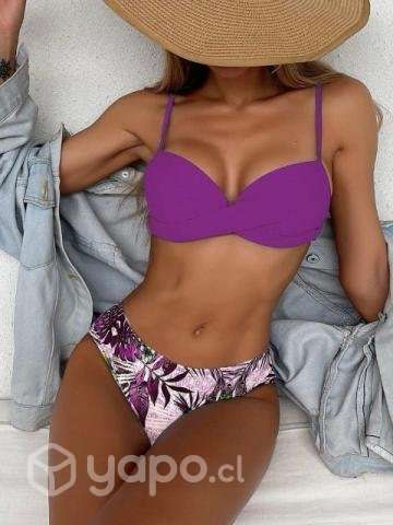 Bikini push up estampado - Imagen 3
