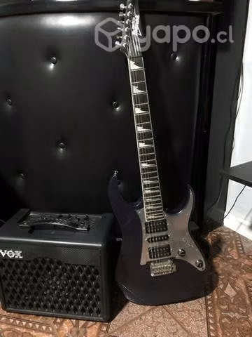 Guitarra ibanez gio grg150 dx + amplificador vox