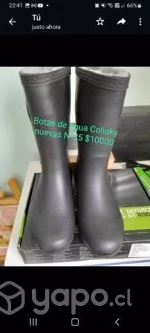 Botas de agua