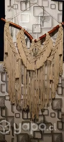 Hermoso mural macramé