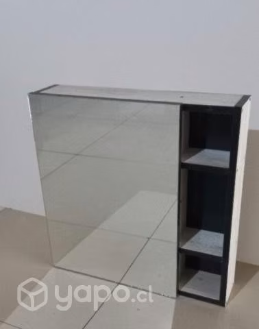 Botiquin organizador con espejo
