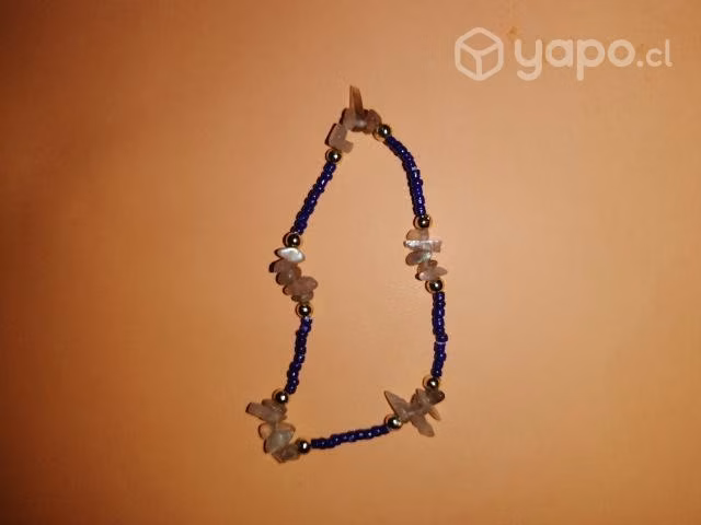 Pulseras artesanales con piedras