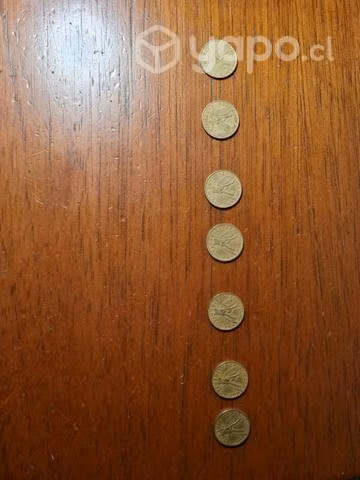Monedas de 10 pesos "ángel de la libertad"