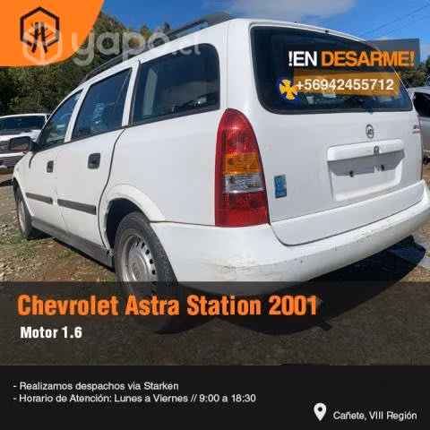 Telecomando Chevrolet astra station 2001