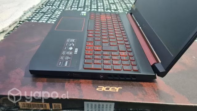 Notebook Gamer Acer N5 GTX 1650 4GB i5 32GB 512GB - Imagen 4