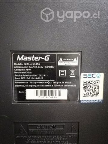 Televisor pantalla plana