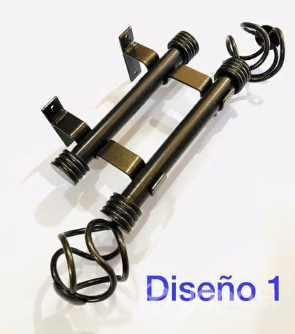 Barras y accesorios de cortinas somos fabricantes
