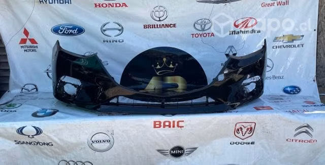 Parachoque Mazda Mazda 3 14-17 Delantero Negro