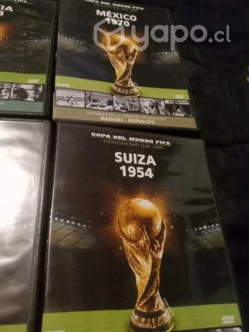 Dvds los mundiales de futbol