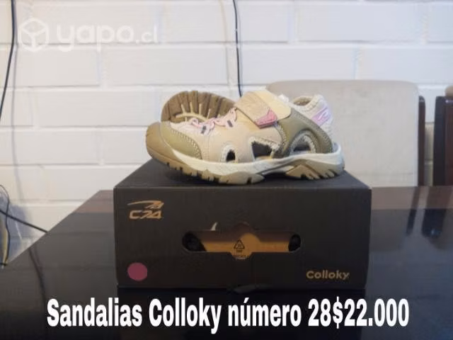 Sandalias Colloky número 28 originales