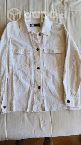 Chaqueta Zara Blanca S