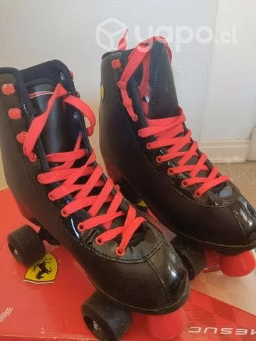 Patines Rollers Skates negros nuevos - Imagen 5