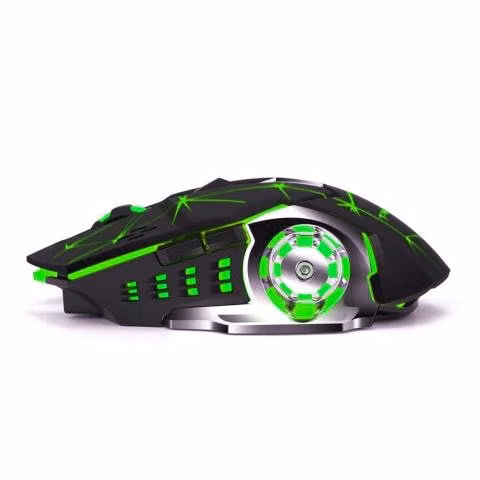 Mouse Gamer Profesional Inalambrico Iluminacion